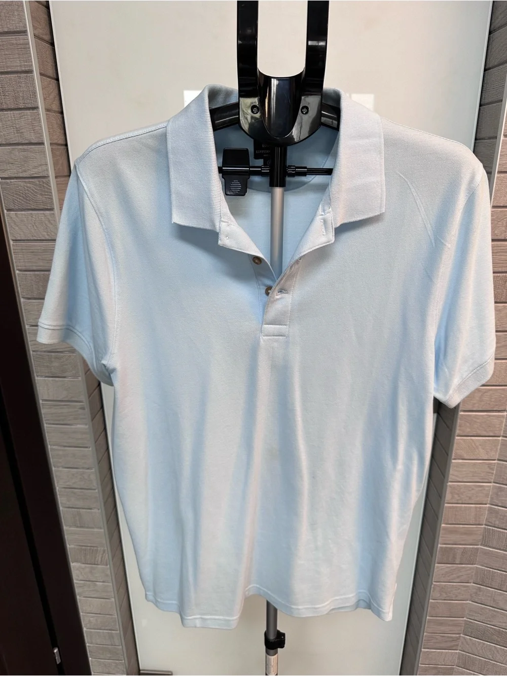 J. Crew Bowery Light Blue Men's Polo Shirt